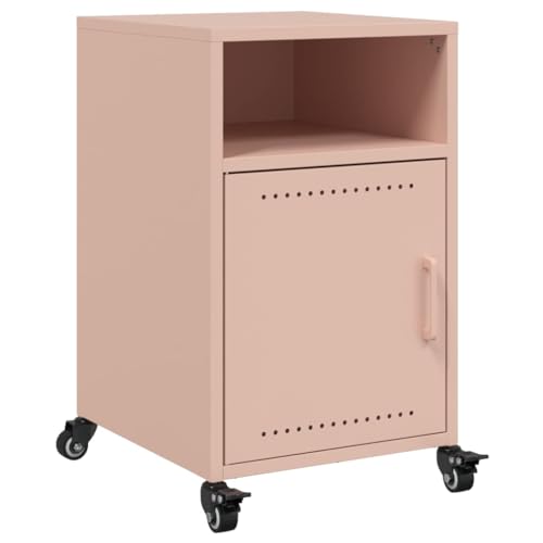 QJBSAVVA Telefontisch Nachttische Konsolentisch Bartisch - Nachttisch Rosa 36x39x59 cm Stahl für Schlafzimmer Badezimmer Balkon Wohnzimmer QJBSAVVA Telefontisch Nachttische Konsolentisch Bartisch - Nachttisch Rosa 36x39x59 cm Stahl für Schlafzimmer Badezimmer Balkon Wohnzimmer von QJBSAVVA