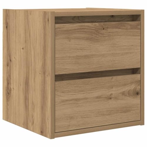 QJBSAVVA Telefontisch Nachttische Nachtschrank Tisch Wohnzimmer - Wand-Nachttisch Artisan-Eiche 38x34x40 cm für Wohnzimmer Balkon Schlafzimmer Badezimmer QJBSAVVA Telefontisch Nachttische Nachtschrank Tisch Wohnzimmer - Wand-Nachttisch Artisan-Eiche 38x34x40 cm für Wohnzimmer Balkon Schlafzimmer Badezimmer von QJBSAVVA