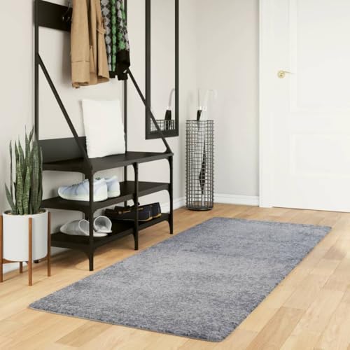 QJBSAVVA Teppich Shaggy Hochflor Modern Blau 80x200 cm Weicher Flauschiger Langflor für Wohnzimmer Schlafzimmer und Flur 100% Polypropylen mit Oeko TEX Zertifizierung QJBSAVVA Teppich Shaggy Hochflor Modern Blau 80x200 cm Weicher Flauschiger Langflor für Wohnzimmer Schlafzimmer und Flur 100% Polypropylen mit Oeko TEX Zertifizierung von QJBSAVVA