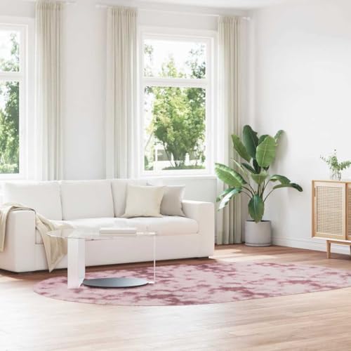 QJBSAVVA Teppich Shaggy Hochflor NAVARRA Altrosa 300x200 cm Oval Robuster & Pflegeleichter Polyesterteppich mit Rutschfester Unterseite für Wohnzimmer Balkon und Schlafzimmer QJBSAVVA Teppich Shaggy Hochflor NAVARRA Altrosa 300x200 cm Oval Robuster & Pflegeleichter Polyesterteppich mit Rutschfester Unterseite für Wohnzimmer Balkon und Schlafzimmer von QJBSAVVA