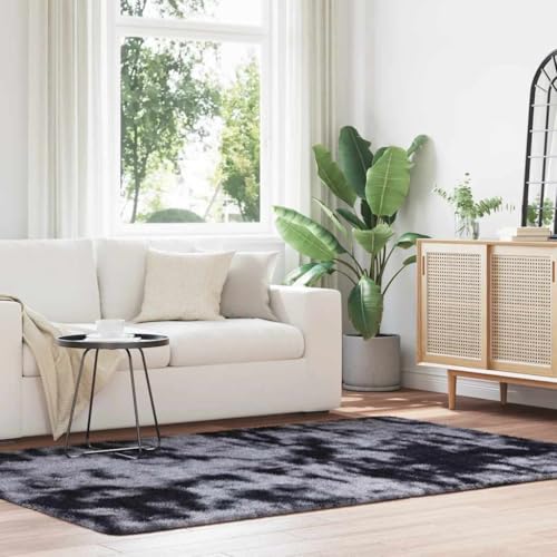 QJBSAVVA Teppich Shaggy Hochflor NAVARRA Dunkelgrau 160x230 cm Polyester Robust & Bequem Leicht zu Reinigen rutschfest für Wohnzimmer Schlafzimmer und Balkon QJBSAVVA Teppich Shaggy Hochflor NAVARRA Dunkelgrau 160x230 cm Polyester Robust & Bequem Leicht zu Reinigen rutschfest für Wohnzimmer Schlafzimmer und Balkon von QJBSAVVA