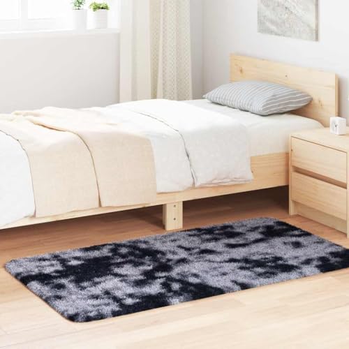 QJBSAVVA Teppich Shaggy Hochflor NAVARRA Dunkelgrau 80x150 cm Polyester Robuster und Bequemer Wohnzimmerteppich mit Rutschfester Unterseite für Balkon Schlafzimmer und Flur QJBSAVVA Teppich Shaggy Hochflor NAVARRA Dunkelgrau 80x150 cm Polyester Robuster und Bequemer Wohnzimmerteppich mit Rutschfester Unterseite für Balkon Schlafzimmer und Flur von QJBSAVVA