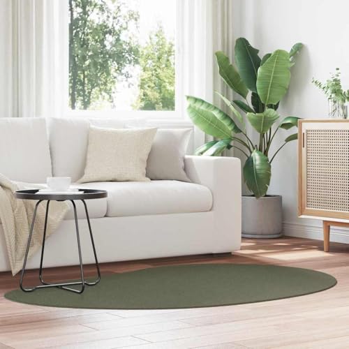 QJBSAVVA Teppich Waldgrün 120 x 170 cm Moderner Wohnzimmerteppich mit Matte Oberfläche aus Robustem Polyester Lässiges Design für Flur Schlafzimmer und Balkon von QJBSAVVA