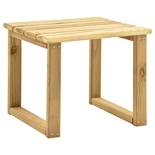 QJBSAVVA Tisch, grilltisch campingtisch Coffee Table stehtisch Outdoor Geeignet für küche Balcony Terrasse Wohnzimmer für Sonnenliege 30x30x26 cm Imprägniertes Kiefernholz von QJBSAVVA