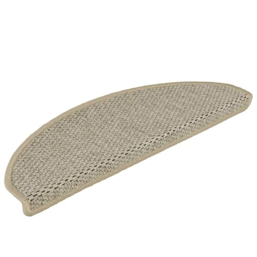 QJBSAVVA Treppenmatten 15 Stück Selbstklebend Sisal Optik 65x21x4 cm Antirutsch Stufenmatten für Innenbereich QJBSAVVA Treppenmatten 15 Stück Selbstklebend Sisal Optik 65x21x4 cm Antirutsch Stufenmatten für Innenbereich von QJBSAVVA
