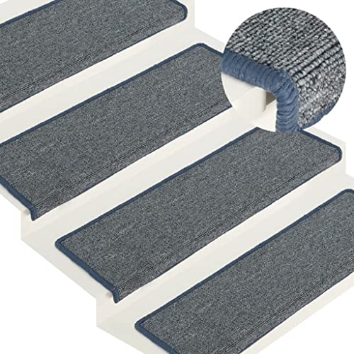 QJBSAVVA Treppenmatten 65 x 21 cm Lila Blau 15 Stück Antirutsch Stufenmatten aus 100% Polypropylen mit Klebebändern Geräuschdämpfend und Waschbar für Indoor Treppen QJBSAVVA Treppenmatten 65 x 21 cm Lila Blau 15 Stück Antirutsch Stufenmatten aus 100% Polypropylen mit Klebebändern Geräuschdämpfend und Waschbar für Indoor Treppen von QJBSAVVA