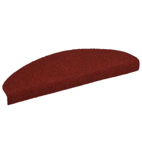 QJBSAVVA Treppenmatten Nadelvlies Rot 65x21x4cm Selbstklebend Antirutsch Stufenmatten für Treppe Modernes Design QJBSAVVA Treppenmatten Nadelvlies Rot 65x21x4cm Selbstklebend Antirutsch Stufenmatten für Treppe Modernes Design von QJBSAVVA