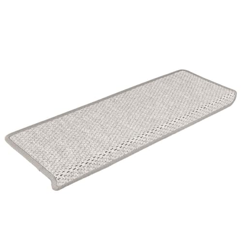 QJBSAVVA Treppenmatten Selbstklebend 15 Stück Sisal Optik 65x21x4 cm Antirutsch Stufenmatten für Treppe Modern und Langlebig QJBSAVVA Treppenmatten Selbstklebend 15 Stück Sisal Optik 65x21x4 cm Antirutsch Stufenmatten für Treppe Modern und Langlebig von QJBSAVVA