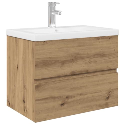 QJBSAVVA Vorratsschrank Badezimmerschrank Apothekerschrank Küche Badschrank - Waschbeckenunterschrank mit Einbaubecken und Wasserhahn für Waschküche Badezimmer Flur Küche QJBSAVVA Vorratsschrank Badezimmerschrank Apothekerschrank Küche Badschrank - Waschbeckenunterschrank mit Einbaubecken und Wasserhahn für Waschküche Badezimmer Flur Küche von QJBSAVVA