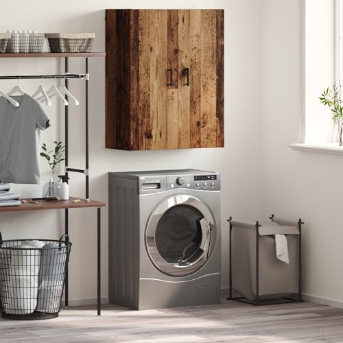 QJBSAVVA Wandschrank mit Regal Altholz 69.5 x 34 x 90 cm Holzwerkstoff Modernes Design für Wohnzimmer Schlafzimmer Flur QJBSAVVA Wandschrank mit Regal Altholz 69.5 x 34 x 90 cm Holzwerkstoff Modernes Design für Wohnzimmer Schlafzimmer Flur von QJBSAVVA