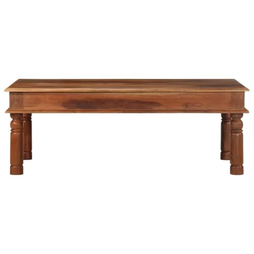 QJBSAVVA Wohnzimmer Tisch für Couch Beistelltisch Couch Sofatisch Beistelltisch Couch Tisch Wohnzimmer - Couchtisch 110x60x40 cm Massivholz Akazie für Garten Balkon Wohnzimmer Küche QJBSAVVA Wohnzimmer Tisch für Couch Beistelltisch Couch Sofatisch Beistelltisch Couch Tisch Wohnzimmer - Couchtisch 110x60x40 cm Massivholz Akazie für Garten Balkon Wohnzimmer Küche von QJBSAVVA