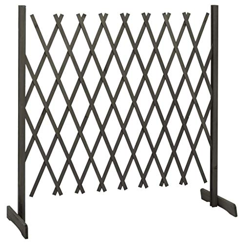 Schafzaun Gartenzaun Zum Stecken Weidezaun Beetzaun - Garten-Rankzaun Grau 180x100 cm Massivholz Tanne für Draußen Garten Terrasse Wohnung Schafzaun Gartenzaun Zum Stecken Weidezaun Beetzaun - Garten-Rankzaun Grau 180x100 cm Massivholz Tanne für Draußen Garten Terrasse Wohnung von QJBSAVVA