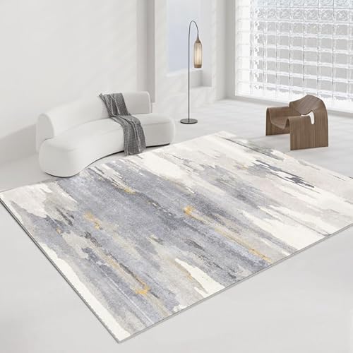 QJDTZMD Teppich Wohnzimmer 70 x 140 cm Flur Anti-Rutsch Waschbarer Eingangsbereich Teppich für küchen Schlafzimmer Esszimmer Bettvorleger Moderne abstrakte Tinte grau blau QJDTZMD Teppich Wohnzimmer 70 x 140 cm Flur Anti-Rutsch Waschbarer Eingangsbereich Teppich für küchen Schlafzimmer Esszimmer Bettvorleger Moderne abstrakte Tinte grau blau von QJDTZMD