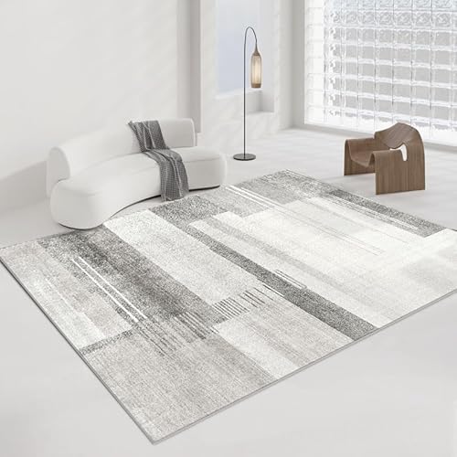 QJDTZMD Teppich Wohnzimmer 70 x 140 cm Flur Anti-Rutsch Waschbarer Eingangsbereich Teppich für küchen Schlafzimmer Esszimmer Bettvorleger Moderne abstrakte Tinte grau QJDTZMD Teppich Wohnzimmer 70 x 140 cm Flur Anti-Rutsch Waschbarer Eingangsbereich Teppich für küchen Schlafzimmer Esszimmer Bettvorleger Moderne abstrakte Tinte grau von QJDTZMD