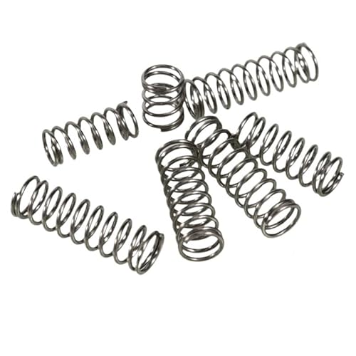 Druckfeder aus Edelstahl, 10 Stück, 65 Mn, Y-förmiger zylindrischer Rotor, Rückholstoßdämpfung, Druckdruckfeder, Stahldrahtdurchmesser 1,2 mm(35mm (10pcs),14mm) von QJFORU