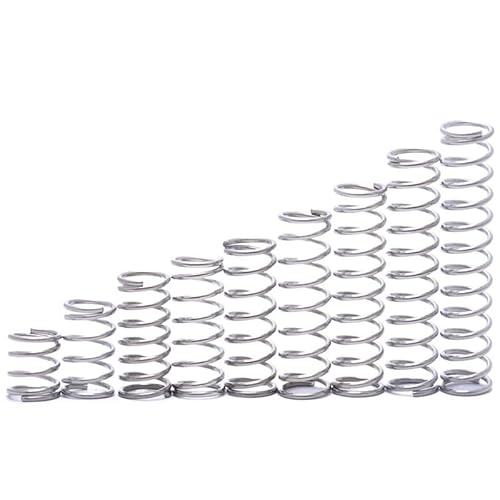 Druckfeder aus Edelstahl, 10 Stück, Drahtdurchmesser 0,7 mm, Federstahl-Druckfeder, Y-Typ-Rotor-Rückholfeder, Druckfeder(25mm,14mm) von QJFORU