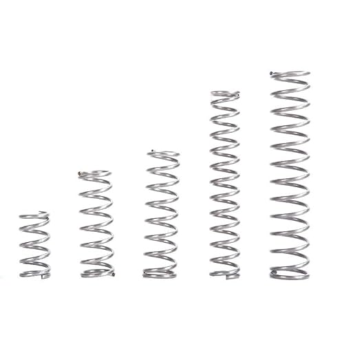 Druckfeder aus Edelstahl, 10 Stück Druckfeder aus Edelstahl 304, Y-förmiger Rotor-Rückstelldruck, stoßdämpfende Druckfeder, Durchmesser 0,9 mm(15mm,10mm) von QJFORU