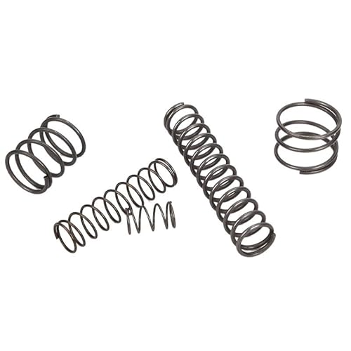 Druckfeder aus Edelstahl, 5/10 Stück, 1,6 mm, zylindrische Schraubenfeder, komprimierte 65-Mn-Stahl-Stoßdämpfungsdruckrückstellfeder(100mm (5pcs),26mm) von QJFORU