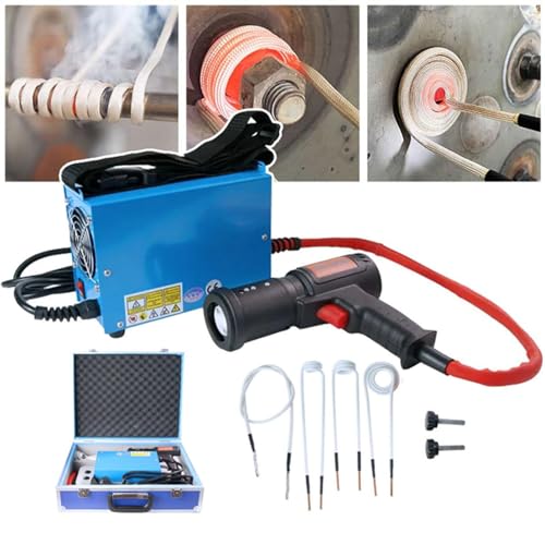 QJJML Magnetisches Induktionsheizgerät,1500W Handgehaltenes magnetisches Heizgerät Bolzenentferner Werkzeug Induktion Heizung Bolzenentferner Werkzeug Flammenlose Hitze Werkzeug für Auto LKW QJJML Magnetisches Induktionsheizgerät,1500W Handgehaltenes magnetisches Heizgerät Bolzenentferner Werkzeug Induktion Heizung Bolzenentferner Werkzeug Flammenlose Hitze Werkzeug für Auto LKW von QJJML