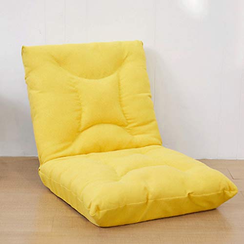 QJMLTDWG Dicker Schaumstoff-Lazy-Sitzsack, Einzel-Klappruhe, Bett, Stuhl, Sofa, Stuhlkissen, Lazy Sofa (Farbe: A) (D Small) von QJMLTDWG