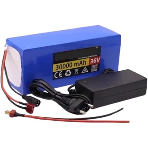 36V 30Ah 10S4P Elektrofahrrad-Lithiumbatterie mit Ladegerät und BMS Elektroroller-Akku für Motorkit unter 1000W XT30 36V 30Ah 10S4P Elektrofahrrad-Lithiumbatterie mit Ladegerät und BMS Elektroroller-Akku für Motorkit unter 1000W XT30 von QJWM