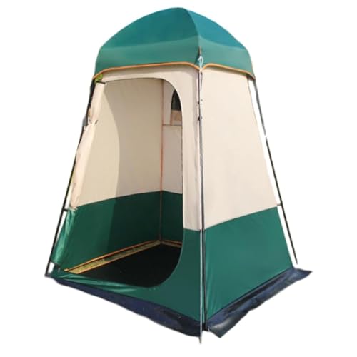 Dusch-Sichtschutz-Toilettenzelt, Camping-Duschzelt, Tragbares Outdoor-Toiletten-Sichtschutzzelt Mit 210D Oxford Leicht Robust Mit Tragetasche C von QJWM