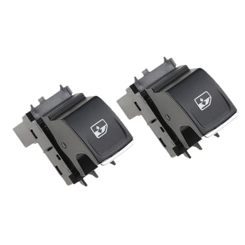 5G0959855F 4-poliger elektrischer Fenster-Einzelknopf-Schalterheber geeignet Fensterheber-Taste(2 pcs) von QKFTCSDW