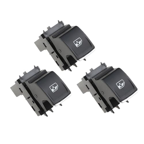 5G0959855F 4-poliger elektrischer Fenster-Einzelknopf-Schalterheber geeignet Fensterheber-Taste(3 pcs) von QKFTCSDW