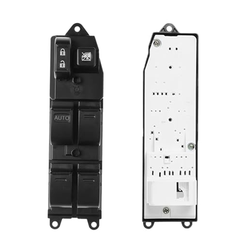 84820-12480 Links 84820-12460 Rechts Hauptfensterschalter aus schwarzem Kunststoff 84820-0F040 Fensterheber-Taste(Left) von QKFTCSDW