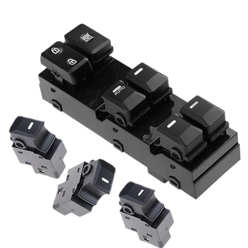 93575-1H000 93570-3W400WK 93570-3W600WK Fensterheberschalter vorne links Fensterheber-Taste(4 pcs) von QKFTCSDW