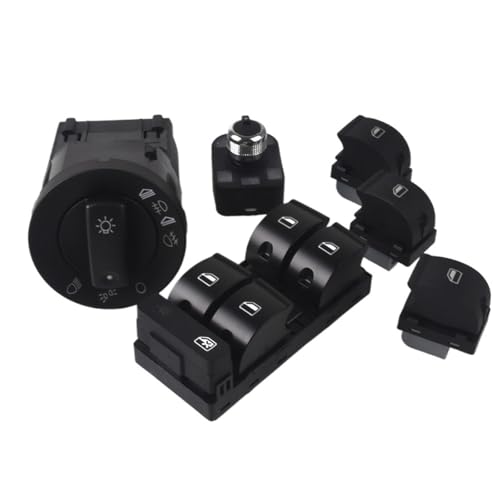 Fit for A4 B6 B7 RS4 for SEAT Exeo Fenster Panel Switche Master Elektrische Power-Taste Scheinwerfer Schalter Rückspiegel schalter Fensterheber-Taste Fit for A4 B6 B7 RS4 for SEAT Exeo Fenster Panel Switche Master Elektrische Power-Taste Scheinwerfer Schalter Rückspiegel schalter Fensterheber-Taste von QKFTCSDW