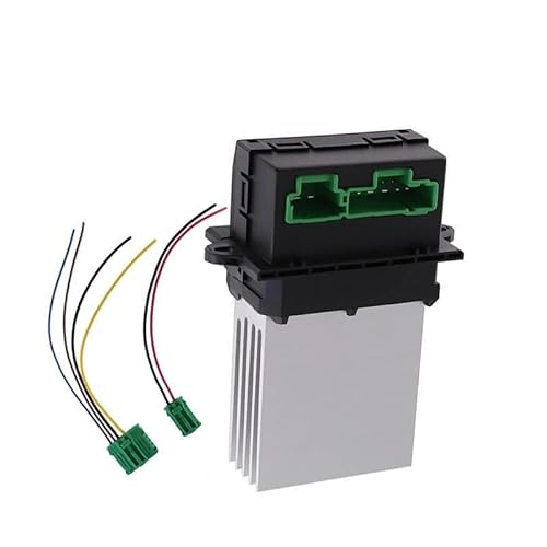 Gebläsemotor-Lüfterwiderstand/Passend for Scenic/Passend for Grand/Passend for/Passend for Clio Modus 7701048390 7701207718 6441L2 6441.L2 Gebläsemotorwiderstand(Resistance and line) von QKFTCSDW