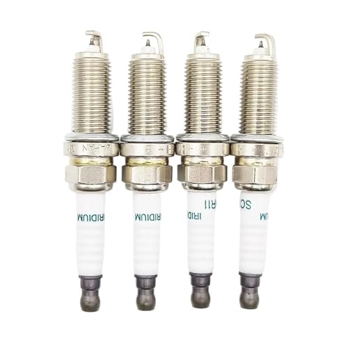 Kfz-Ersatz 4 Stück 90919-01275 SC16HR11 Iridium-Zündkerze 267700-8300 9091901275 SC16HR-11 von QKFTCSDW