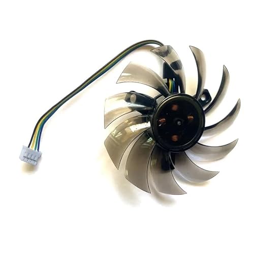 QKFTCSDW 75MM 4PIN GA81S2U T128010SU DIY GPU-LÜFTER GTX970 Kompatibel mit GTX 660Ti 650Ti Boost GTX 970 Gigabyte GTX 670 680 760 Ti Kühlerlüfter(Gigabyte Fan) von QKFTCSDW