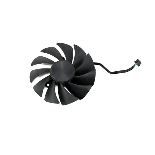 QKFTCSDW 87 mm GA92S2U GeForce RTX3050 Twin Edge GPU-Lüfter, kompatibel mit RTX 3060 Ti 3050 OC RTX 3060Ti 8GD6 HA Lüfter(B-Fan) von QKFTCSDW