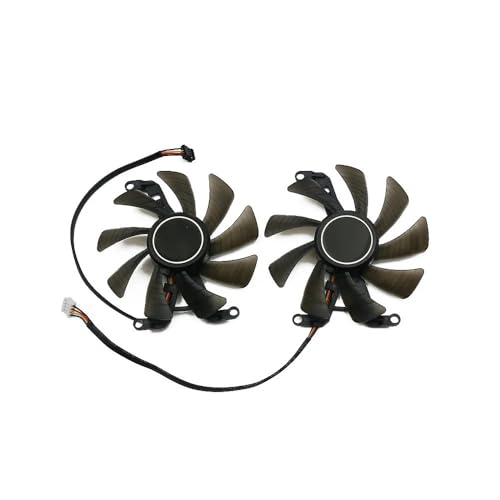 QKFTCSDW FY09015M12LPA TH9215S2H-PAA Grafikkühlerlüfter, kompatibel mit RTX3050 RTX 3060 3060 Ti Dual OC Video Replacement von QKFTCSDW
