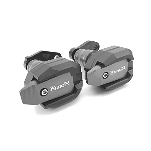 QLASIC Frontgabel Rahmengleiter Hinterachse Für B&MW F800R K1200R K1300R Motorrad CNC Sturzschutz Rahmen Schieber Verkleidung Schutz Crash Pad Protector (Color : F800R-Titanium) von QLASIC