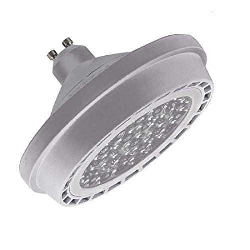 LED Ar111 Gu10 24w Scheinwerfer TrackLIGHT DownLIGHT Reflektor Glühbirne 24 ° Strahl Taglicht 6000k 24LEDs AC 220V 2100Lm Für 200w Wolfram Halogenleuchten Ersatz Alluminum von QLEE