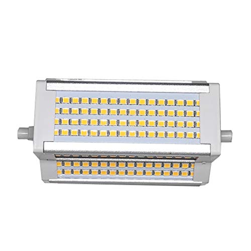 QLEE R7S LED-Lampe 50W Licht Dimmbar 6000k Kaltes Weiß Double Ended J118 J Typ 118 mm 4.64" LED Flutlicht 5000LM Äquivalent 500W Halogen Standlicht LowBay Light… von QLEE