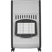 Gasofen 2 in 1 gh 3042 r Schwarz/Silber 420 x 350 x 730 mm von QLIMA