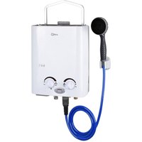 Qlima - pgwh 1010 Tragbare 2in1-Gas-Durchlauferhitzer - Boiler Qlima - pgwh 1010 Tragbare 2in1-Gas-Durchlauferhitzer - Boiler von QLIMA