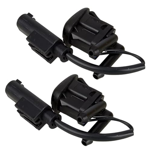 QLOREGS Scheibenwaschdüse Kompatibel Mit 5 Series E39 525i 528i 530i M5, 2 Stück Scheibenwischer-Waschdüsenspray, Beheizter Doppeleinlass-Spritzstrahl, OEM: A61668361042 QLOREGS Scheibenwaschdüse Kompatibel Mit 5 Series E39 525i 528i 530i M5, 2 Stück Scheibenwischer-Waschdüsenspray, Beheizter Doppeleinlass-Spritzstrahl, OEM: A61668361042 von QLOREGS