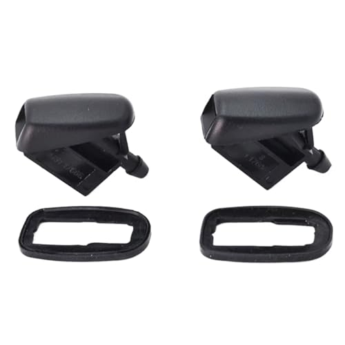 QLOREGS Scheibenwaschdüse Kompatibel Mit Ford Für Mondeo Für MK4 2007–2014 Für C-Max Für MK2 2011–2018 Frontscheibenwischer-Waschdüse OEM: BM5117666AB von QLOREGS