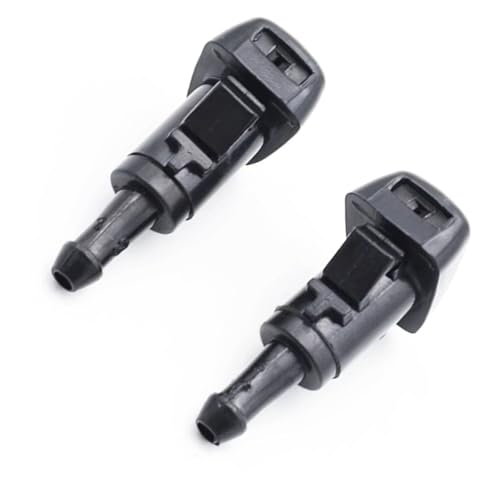 QLOREGS Scheibenwaschdüse Kompatibel Mit Hyundai Für Equus 2010–2016 Für Santa Fe 2007–2018 Für Sonata YF 2010–2014, 2 X Frontscheibenwischer-Waschdüse 5303833AA von QLOREGS