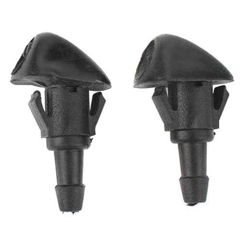 QLOREGS Scheibenwaschdüse Kompatibel Mit Hyundai Für Santa Fe 2001–2004 Für Sonata 2002–2005, 2 Stück Scheibenwischer-Waschdüse, Sprühdüse, 98630YY000, 986303K500 von QLOREGS