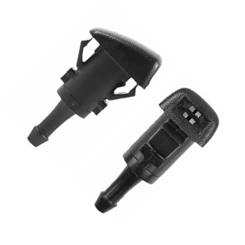 QLOREGS Scheibenwaschdüse Kompatibel Mit Hyundai Für Santa Fe 2013 2014 2015 2016 2017 2018 Für Veracruz 2006–2012, 2 Stück Scheibenwaschdüsen, Auto-OEM; 986303J000 von QLOREGS
