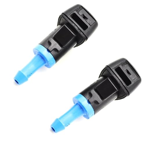 QLOREGS Scheibenwaschdüse Kompatibel Mit Jeep Für Compass Für MK49 2008 2009 2010 2011 2012 2013 2014–2016, 2-teiliger Frontscheibenwischer-Waschdüsenstrahl 5303834AB QLOREGS Scheibenwaschdüse Kompatibel Mit Jeep Für Compass Für MK49 2008 2009 2010 2011 2012 2013 2014–2016, 2-teiliger Frontscheibenwischer-Waschdüsenstrahl 5303834AB von QLOREGS