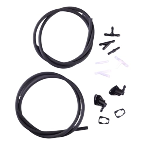 QLOREGS Scheibenwaschdüse Kompatibel Mit Jeep Für Grand Für Cherokee 2011 2012 2013 2014–2017, 1 Paar Scheibenwischer-Waschanlage, Sprühdüse, Strahlschlauch-Kit 68260443 QLOREGS Scheibenwaschdüse Kompatibel Mit Jeep Für Grand Für Cherokee 2011 2012 2013 2014–2017, 1 Paar Scheibenwischer-Waschanlage, Sprühdüse, Strahlschlauch-Kit 68260443 von QLOREGS