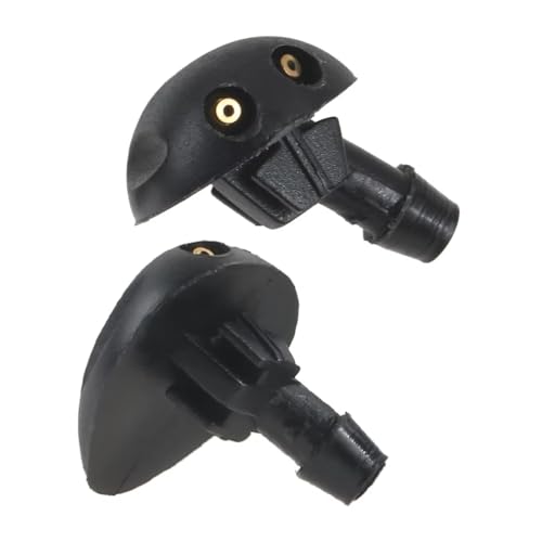 QLOREGS Scheibenwaschdüse Kompatibel Mit Megane I 1996–2003, Für Megane Für Scenic 1997–1999, 2 Stück, Auto-Frontscheibenwischer, Waschdüsenspray 6438CA 6438J2 von QLOREGS