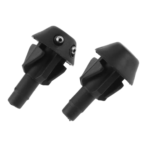 QLOREGS Scheibenwaschdüse Kompatibel Mit Peugeot 106 205 206 306 506, 2 Stück Autowaschdüsen Für Fenster Und Windschutzscheibe, OEM: 643871, Scheibenwischer-Waschdüsen, Wassersprüher von QLOREGS